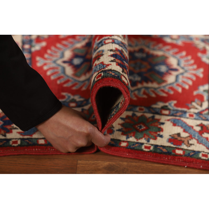 Tapis décoratif géométrique Kazak