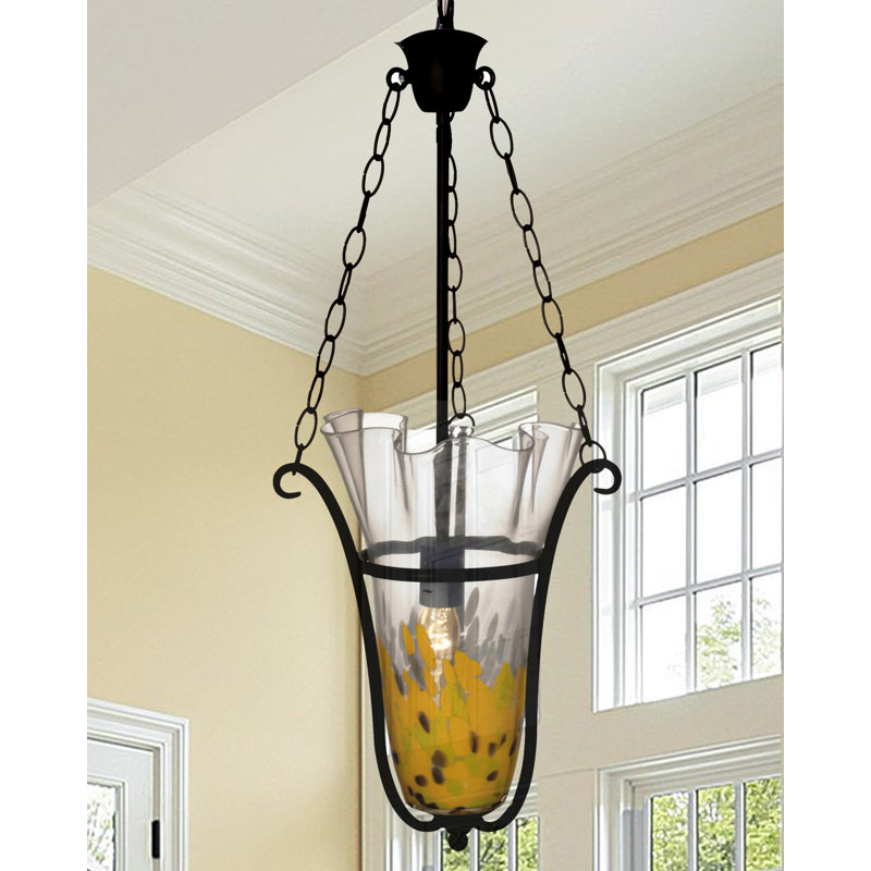 Luminaire suspendu 1 lumières simple urn