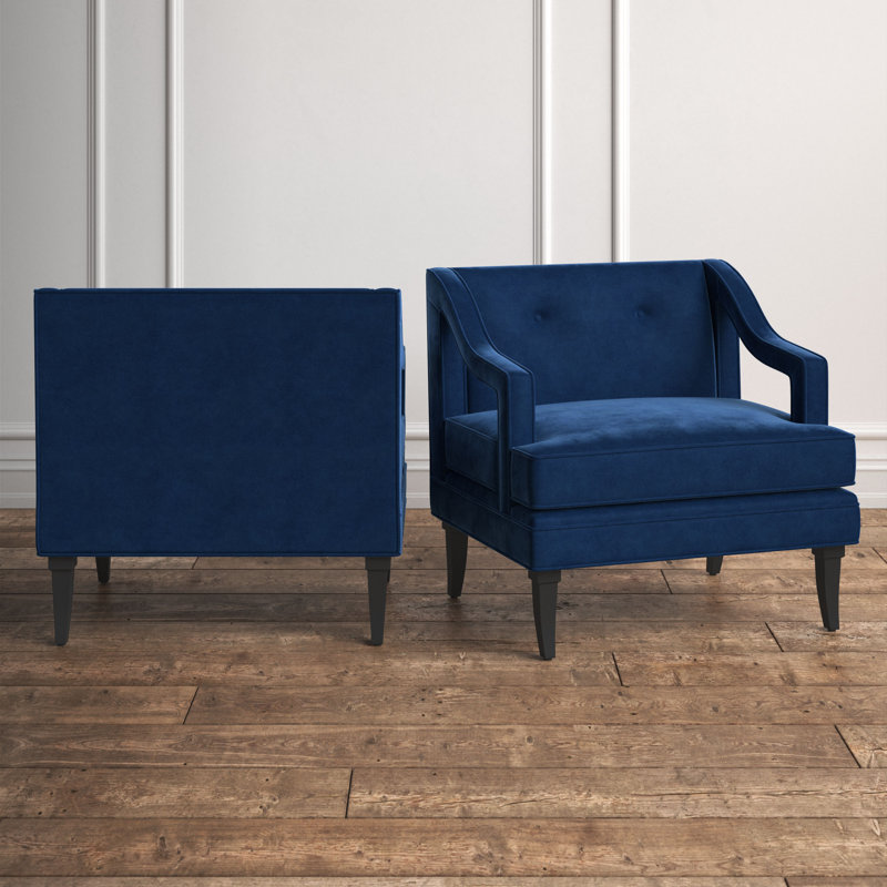 Ensemble de salon Concur, Bleu marine
