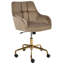 17 Stories Tasheona Velvet Office Chair-1024497620-1024497627