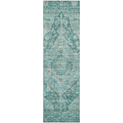 Premium Machine Washable Lubbers AMF1761 Border Rug