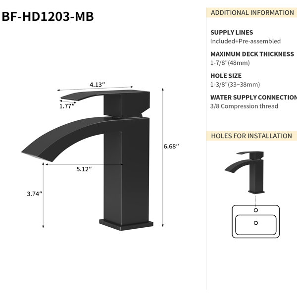 Dimensions du produit