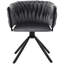 31cm H Tufted Velvet Upholstered Metal Armchair-1938997164-1914789562