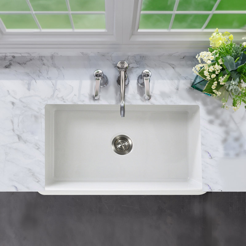 31'' L Single Basin Kitchen Sink
