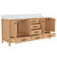 72 po Meuble-lavabo autoportant à double cuve avec plateau technique-1835291930-1835291929