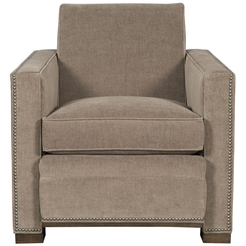 Michael Weiss Garvey Upholstered Armchair, Casa Blanca, Worthy Snow