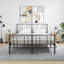 Mudoch 40cm W Iron Bedside Table-1559297865