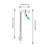 Glass Filler Faucet For Cafes, Adjustable Faucet, Push Back Water Station Faucet