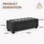 Banc avec repose-pieds 48,4 po avec rangement-496020936