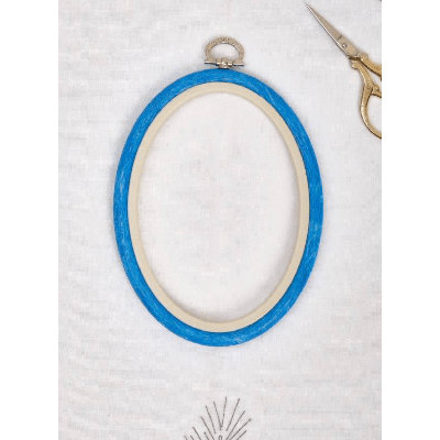 Oval Flexi Hoop Nurge 230-7 Blue