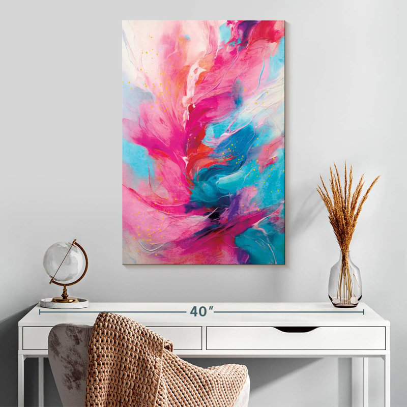 Avery Abstract Color Surge, 30" H x 20" W