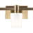 Keison Champagne Bronze 3-Light Vanity Light with Opal Glass Shades-1659306340