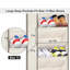 Over-the-Door Shoe Rack for Wardrobes, Kids' Sneaker Storage, Hanging Over-the-Door Shoe Rack with Large Deep Pockets-117095699