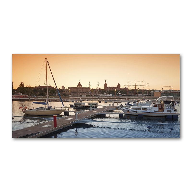 Szczecin Poland - Wrapped Canvas Print