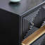 Commode décorative à trois tiroirs d'inspiration rétro