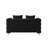 58" Modern Loveseat with Gold Metal Legs-1899863415