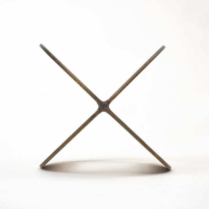 68664 -Cusco Ii (Large), 5.5" H x 5" W x 5" D, Gold
