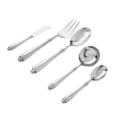 Renaissance 5 Piece Stainless Steel Hostess Set