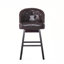 Tabouret de bar pivotant à 360 degrés-336643253
