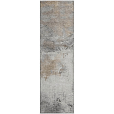 Premium Machine Washable Mehara AMF1685 Abstract Rug
