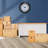 Wood Flip Top Storage Bench-1929335307