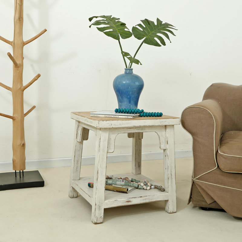 Hetherton Solid Wood End Table