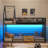 Twin Over Twin Bunk Bed With Charging Station, Storage Shelf,house Bunk Bed Frame Metal Loft Bed With Led Lights,no Box Spring Needed,space Saving For Bedroom-506722077