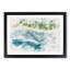 Over the Maldives - Framed Print-56914849-56914851