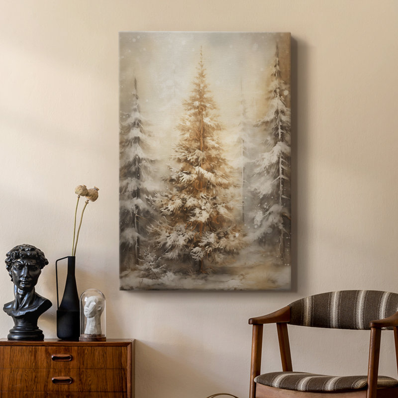 Art des Fêtes de Noël, dessin sur toile