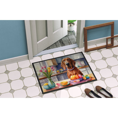 Paillasson Decoring Redbone Coonhound