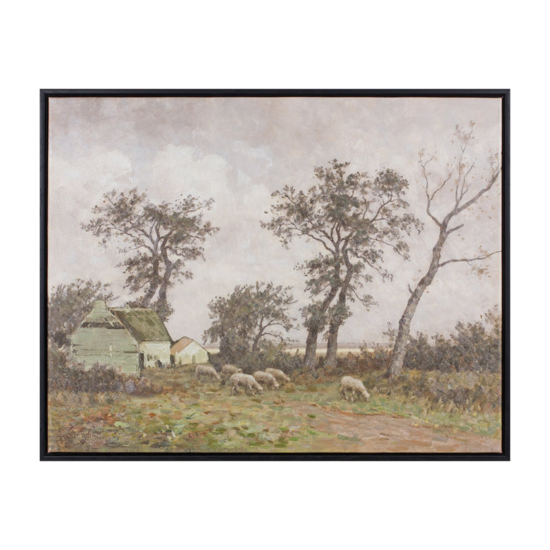 Impression sur toile encadrée