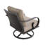 Chaise de patio pivotante avec coussins Aleira-531183343