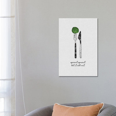 Sprout Sprout by Orara Studio - Wrapped Canvas Gallery-Wrapped Canvas Giclée