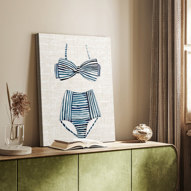 Natation rétro IV - galerie Cavas sur mesure, H 27 po x l 18 po