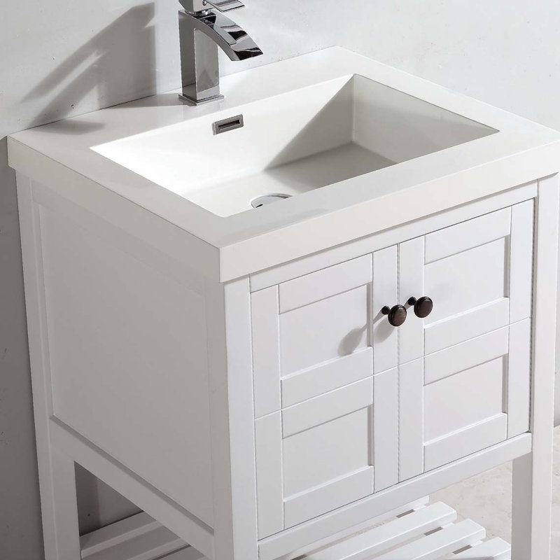Ensemble de meuble-lavabo double 73 po Mckittrick, Blanc