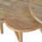 Scandinavian Solid Wood Nesting Side Table Set