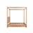 Modica Solid Wood Canopy Bed-565435479