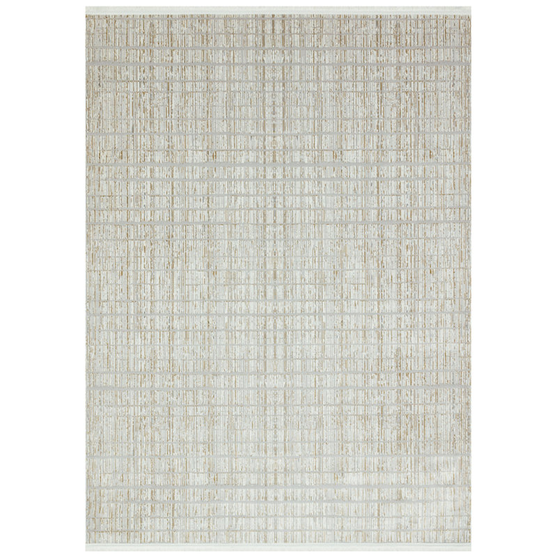 Rasima Striped Machine Made Indoor / Outdoor Area Rug, Rectangle 80 x 150cm