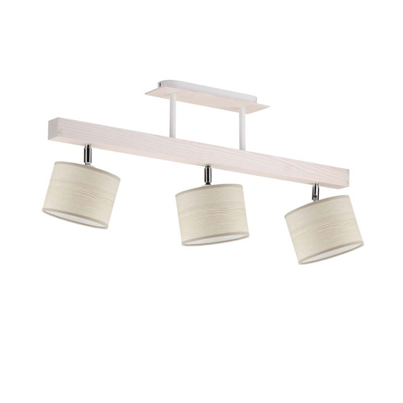 Guridi 75cm 3 -Light Track Kit, Off White, White