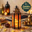 Lanterne décorative marocaine avec lumières DEL-1524636412-1591989260