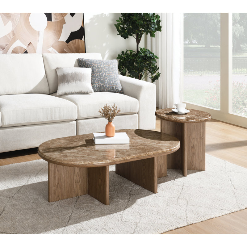 Ensemble de table basse Banks 2 pièces