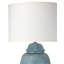 Lampe de table bleue 26 po Kaya