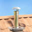 Chimney Head Extension Silver Stainless Steel-1050208751