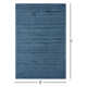 Tylese Hand Loomed Viscose Slate Rug