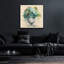  «Festive Succulents 1» par Julia Purinton, art mural en verre acrylique, 24 po x 24 po-1220284436