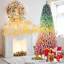 Arbre de Noël en PVC floqué 6 pi 6 pi-85172843