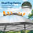 Double Tiered Roof Outdoor Portable Pop Up Canopy Tent with with Wheel Carry Bag-112526855-112526857