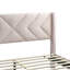 Linen Bed with Tufted Headboard-404982019-405671602