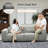 Broome Modern 92"W Height-Adjustable Backrest Upholstered Sofa with Pillows-1769513305