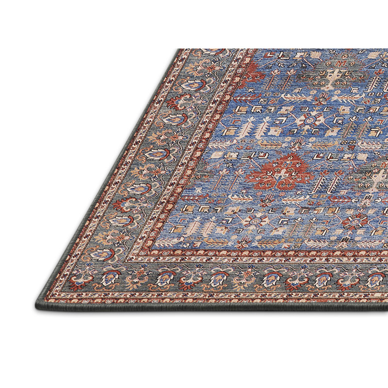 Oriental Indoor Rug, Rectangle 5' x 8'